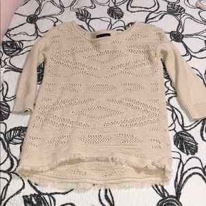Knit boho sweater